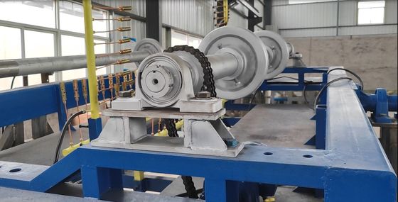 LDPE Open Flame Rock And Roll Machine เครื่อง Rotomolding พลาสติกสำหรับถังเก็บน้ำ 1320 แกลลอน