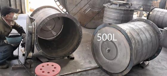 การปรับแต่งเหล็กอลูมิเนียมถังน้ำแนวตั้ง 1000L