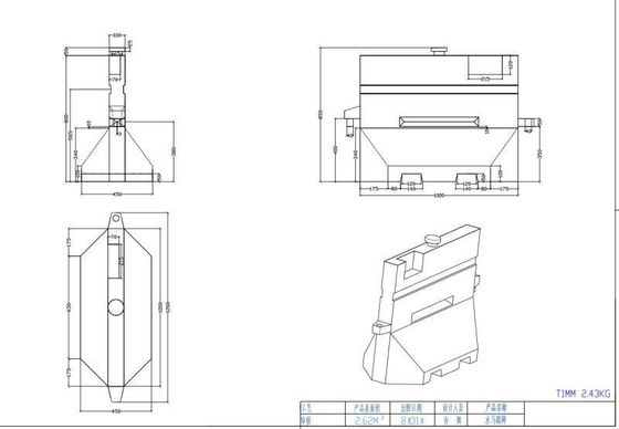แผงกั้นการจราจร Hdpe ผู้ผลิตแม่พิมพ์ฉีดขึ้นรูป