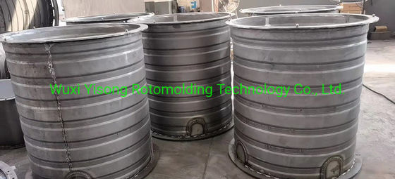 500L Sheet Metal Water Tank Mould LLDPE Plastic Rotomolding