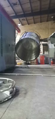 แม่พิมพ์ถังเก็บน้ำแนวตั้ง 10000L แผ่นโลหะหมุนขึ้นรูปสำหรับพลาสติก