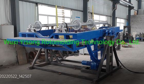 เครื่องขึ้นรูปแบบหมุนพลาสติกสำหรับแท้งก์น้ำ 5000L
