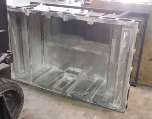 โมล์หมุนหมุนสกัดสกัดอลูมิเนียมที่มีการออกแบบที่กําหนดเอง